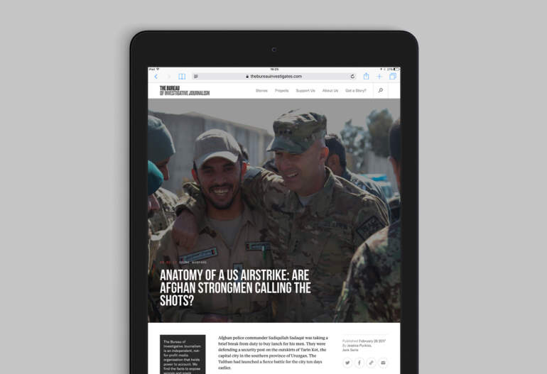 Bureau of Investigative Journalism Fieldwork A Design and