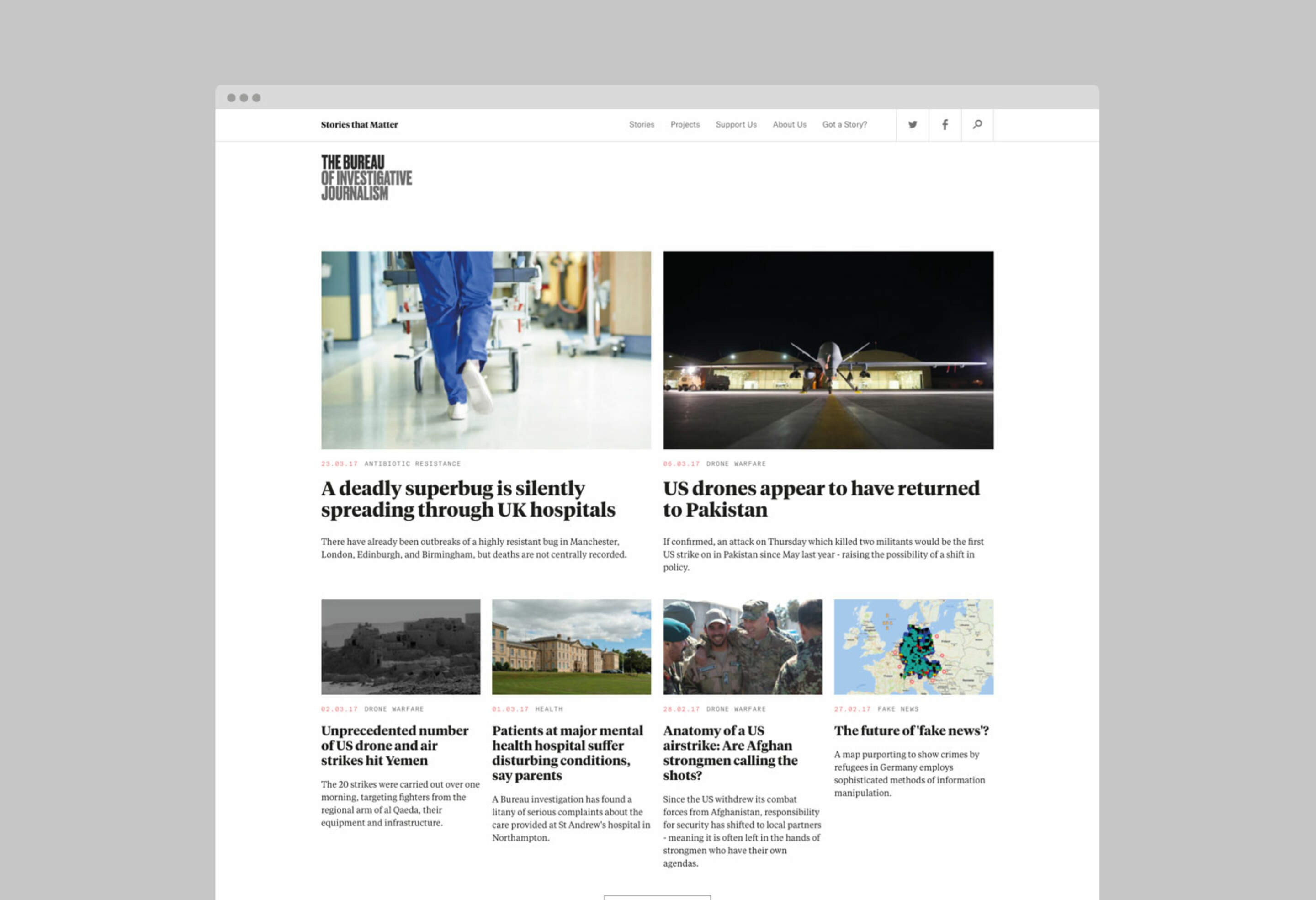 Bureau of Investigative Journalism Fieldwork A Design and